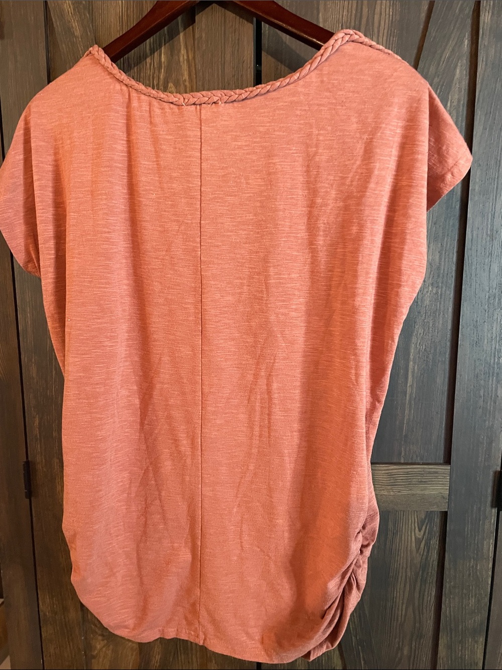 Maurices Rust Sunflower Accent Short Sleeve Tee - Picture 5 of 5